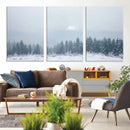 Winter Forest Wall Art Canvas Print – Framed Snowy Landscape by MyGreatCanvas | Canvas Wall Art Prints | Photo Prints & Wall Decor