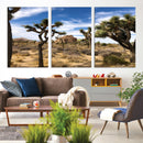 Joshua Tree Desert Wall Art Canvas Print – Framed
