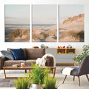 Beach Landscape Wall Art Canvas Print – Framed Sand Dune