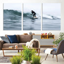 Surfer on Wave Wall Art Canvas Print – Framed Ocean by MyGreatCanvas | Canvas Wall Art Prints | Photo Prints & Wall Decor
