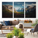 Yosemite National Park Wall Art Canvas Print – Framed