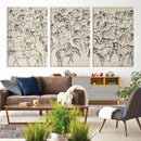 Wild Horse Stampede Wall Art Canvas Print – Monochrome by MyGreatCanvas | Canvas Wall Art Prints | Photo Prints & Wall Decor