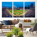 Target Field Stadium Wall Art Canvas Print – Minnesota Twins by MyGreatCanvas | Canvas Wall Art Prints | Photo Prints & Wall Decor