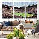 Chicago Bears Soldiers Field Wall Art Canvas Print – Framed
