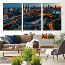 Chicago Bears Soldiers Field Wall Art Canvas Print – Framed