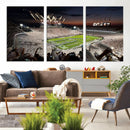 Penn State Stadium Wall Art Canvas Print – White Out by MyGreatCanvas | Canvas Wall Art Prints | Photo Prints & Wall Decor