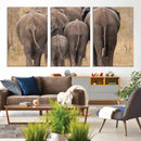 Wild Elephant Wall Art Canvas Print by MyGreatCanvas | Canvas Wall Art Prints | Photo Prints & Wall Decor