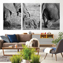 Wild Elephant Wall Art Canvas Print by MyGreatCanvas | Canvas Wall Art Prints | Photo Prints & Wall Decor