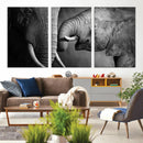 Elephant Family Wall Art Canvas, Framed Elephant Family by MyGreatCanvas | Canvas Wall Art Prints | Photo Prints & Wall Decor