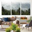 Misty Mountain Forest Wall Art Canvas Print by MyGreatCanvas | Canvas Wall Art Prints | Photo Prints & Wall Decor