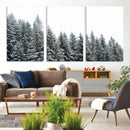 Misty Mountain Forest Canvas Print, Foggy Pine Trees Nature by MyGreatCanvas | Canvas Wall Art Prints | Photo Prints & Wall Decor