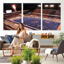 Boise State Stadium Large Wall Art Canvas Print for Living