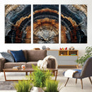 Abstract Wood Grain Canvas Print, Tree Ring Pattern Wall by MyGreatCanvas | Canvas Wall Art Prints | Photo Prints & Wall Decor