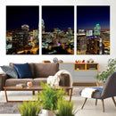 Atlanta Skyline Wall Art Canvas Print – Modern Cityscape by MyGreatCanvas | Canvas Wall Art Prints | Photo Prints & Wall Decor