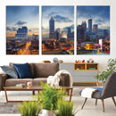 Atlanta Skyline Wall Art Canvas Print, Atlanta Downtown by MyGreatCanvas | Canvas Wall Art Prints | Photo Prints & Wall Decor