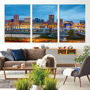 Baltimore Skyline Wall Art Canvas Print, Baltimore Downtown by MyGreatCanvas | Canvas Wall Art Prints | Photo Prints & Wall Decor
