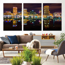 Baltimore Skyline Wall Art Canvas Print, Baltimore Downtown by MyGreatCanvas | Canvas Wall Art Prints | Photo Prints & Wall Decor