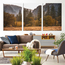 Yosemite Valley Autumn Forest Landscape Wall Art Canvas by MyGreatCanvas | Canvas Wall Art Prints | Photo Prints & Wall Decor