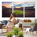 Auburn Stadium Sunset Wall Art Canvas Print, Jordan Hare by MyGreatCanvas | Canvas Wall Art Prints | Photo Prints & Wall Decor