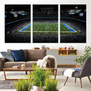 Detroit Lions Stadium Wall Art Canvas Print, Football Field by MyGreatCanvas | Canvas Wall Art Prints | Photo Prints & Wall Decor