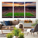 Oklahoma Sooners Stadium Wall Art Canvas Print, College by MyGreatCanvas | Canvas Wall Art Prints | Photo Prints & Wall Decor