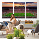 Oklahoma Sooners Stadium Wall Art Canvas Print, College
