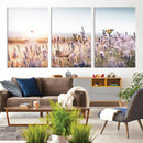 Lavender Field Wall Art Canvas Print, Butterfly Floral by MyGreatCanvas | Canvas Wall Art Prints | Photo Prints & Wall Decor