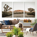 Joshua Tree Desert Wall Art Canvas Print, Minimal by MyGreatCanvas | Canvas Wall Art Prints | Photo Prints & Wall Decor