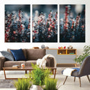 Winter Heather Wall Art Canvas Print, Frosted Floral Nature by MyGreatCanvas | Canvas Wall Art Prints | Photo Prints & Wall Decor