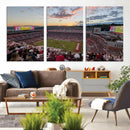 Donald W. Reynolds Razorback Stadium Wall Art Canvas Print – by MyGreatCanvas | Canvas Wall Art Prints | Photo Prints & Wall Decor