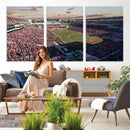 Donald W. Reynolds Razorback Stadium Wall Art Canvas Print –