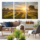 Sheep Wall Art Canvas Print – Rural Farm Animal Artwork by MyGreatCanvas | Canvas Wall Art Prints | Photo Prints & Wall Decor