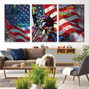 USA Statue of Liberty Graffiti Street Art Wall Art Canvas by MyGreatCanvas | Canvas Wall Art Prints | Photo Prints & Wall Decor