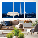 Washington DC Skyline Wall Art Canvas Print – Lincoln by MyGreatCanvas | Canvas Wall Art Prints | Photo Prints & Wall Decor