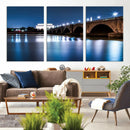 Washington DC Wall Art Canvas Print – Lincoln Memorial Night by MyGreatCanvas | Canvas Wall Art Prints | Photo Prints & Wall Decor