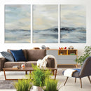 Abstract Coastal Landscape Wall Art Canvas Print – Soft Blue by MyGreatCanvas | Canvas Wall Art Prints | Photo Prints & Wall Decor
