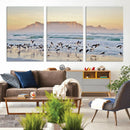 Seagulls Over Ocean Wall Art Canvas Print – Coastal Beach by MyGreatCanvas | Canvas Wall Art Prints | Photo Prints & Wall Decor