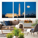 Washington DC Skyline Wall Art Canvas Print – Lincoln by MyGreatCanvas | Canvas Wall Art Prints | Photo Prints & Wall Decor