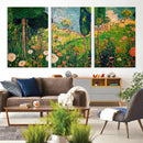 Gustav Klimt Boho Mountain Landscape Large Wall Art, by MyGreatCanvas | Canvas Wall Art Prints | Photo Prints & Wall Decor
