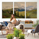 Konrad Petrides View from Mount Helm Canvas — Austrian by MyGreatCanvas | Canvas Wall Art Prints | Photo Prints & Wall Decor
