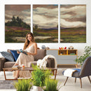 Gustav Macoun Heathland Canvas Print, Czech Landscape Oil by MyGreatCanvas | Canvas Wall Art Prints | Photo Prints & Wall Decor
