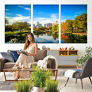 Charlotte Skyline Canvas Wall Art Print – North Carolina Cityscape Photography Print by MyGreatCanvas | Canvas Wall Art Prints | Photo Prints & Wall Decor