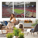 State Farm Stadium Canvas Wall Art, Arizona Cardinals Football Stadium Print, Glendale NFL Arena Panorama Artwork by MyGreatCanvas | Canvas Wall Art Prints | Photo Prints & Wall Decor