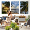 Mar Chiquita Beach Puerto Rico Canvas Wall Art, Manati Caribbean Coastal Photography Print, Tropical Ocean Sunset Decor by MyGreatCanvas | Canvas Wall Art Prints | Photo Prints & Wall Decor