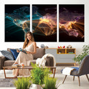 World Map and Global Flight Routes Map Canvas Wall Art, Worldwide Aviation Network Print, International Air Travel Wall Decor by MyGreatCanvas | Canvas Wall Art Prints | Photo Prints & Wall Decor