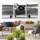 Wall Art Old War Plane Canvas Print by MyGreatCanvas | Canvas Wall Art Prints | Photo Prints & Wall Decor