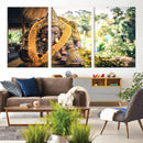 Hinduism Statue Wall Art Canvas Print