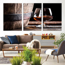 Scots Whiskey Wall Art Canvas Print