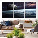 Space and Planet Canvas Print by MyGreatCanvas | Canvas Wall Art Prints | Photo Prints & Wall Decor