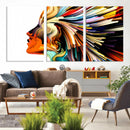 Profile Colors Canvas Print by MyGreatCanvas | Canvas Wall Art Prints | Photo Prints & Wall Decor